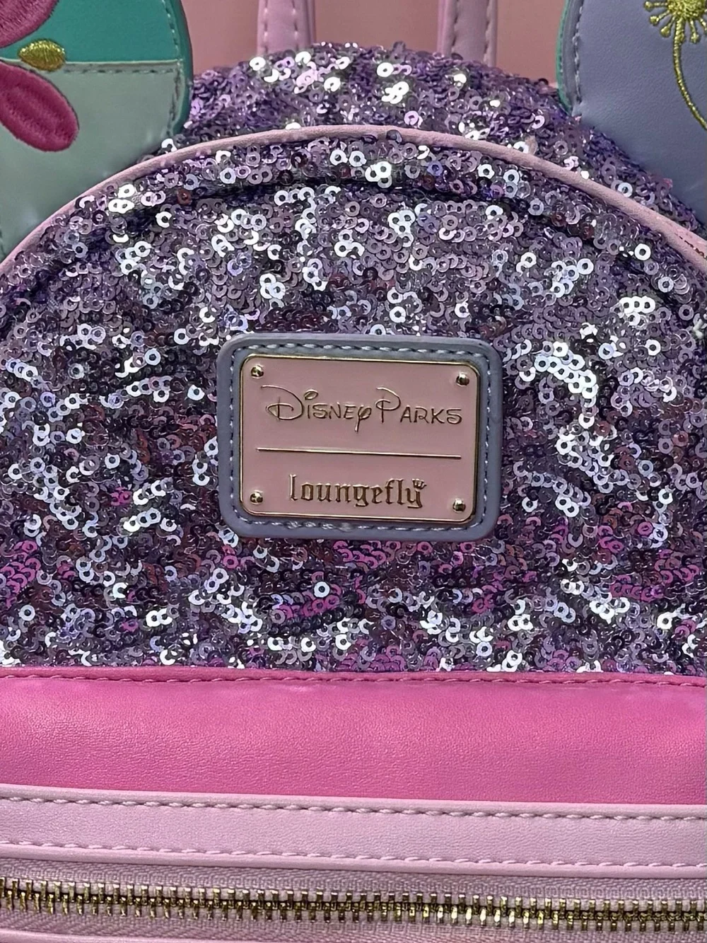 MMMA Mickey Mouse Main Attraction It’s a Small World Loungefly Mini Backpack